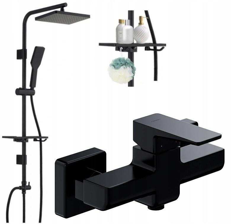 Exponovaný sprchový set Omnires, Reihe Parma